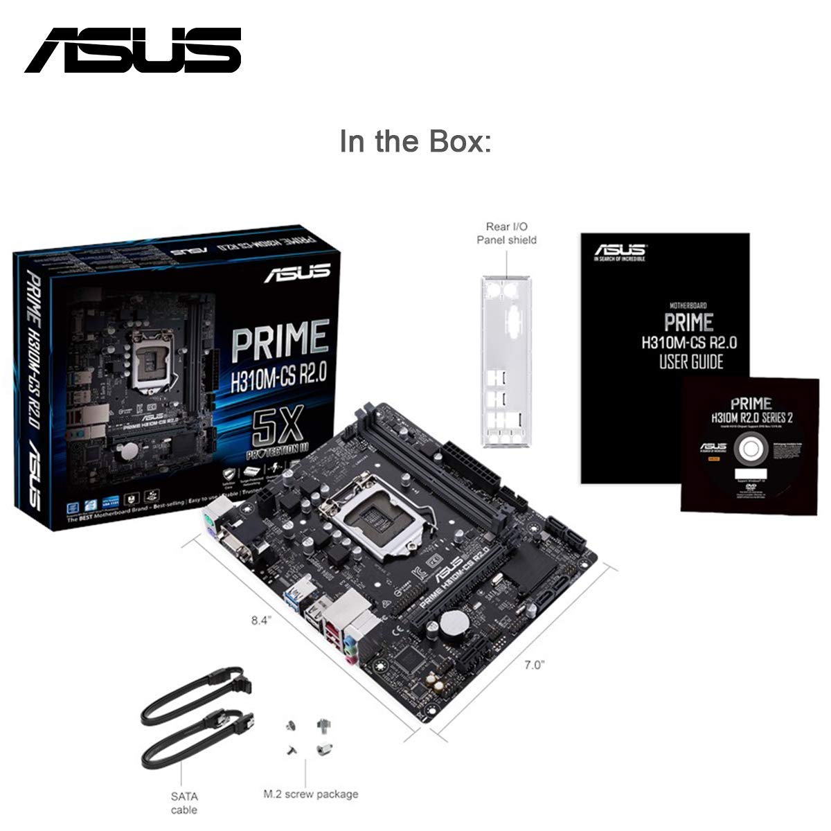 ASUS PRIME H310M CS R2 INTEL LGA1151 MOTHERBOARD