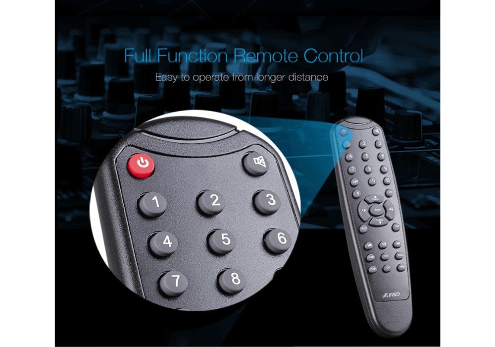 F&D F3800X 5.1 CHANNEL MULTI MEDIA SPEAKER (BLACK) | WIRELESS BLUETOOTH SPEAKERS