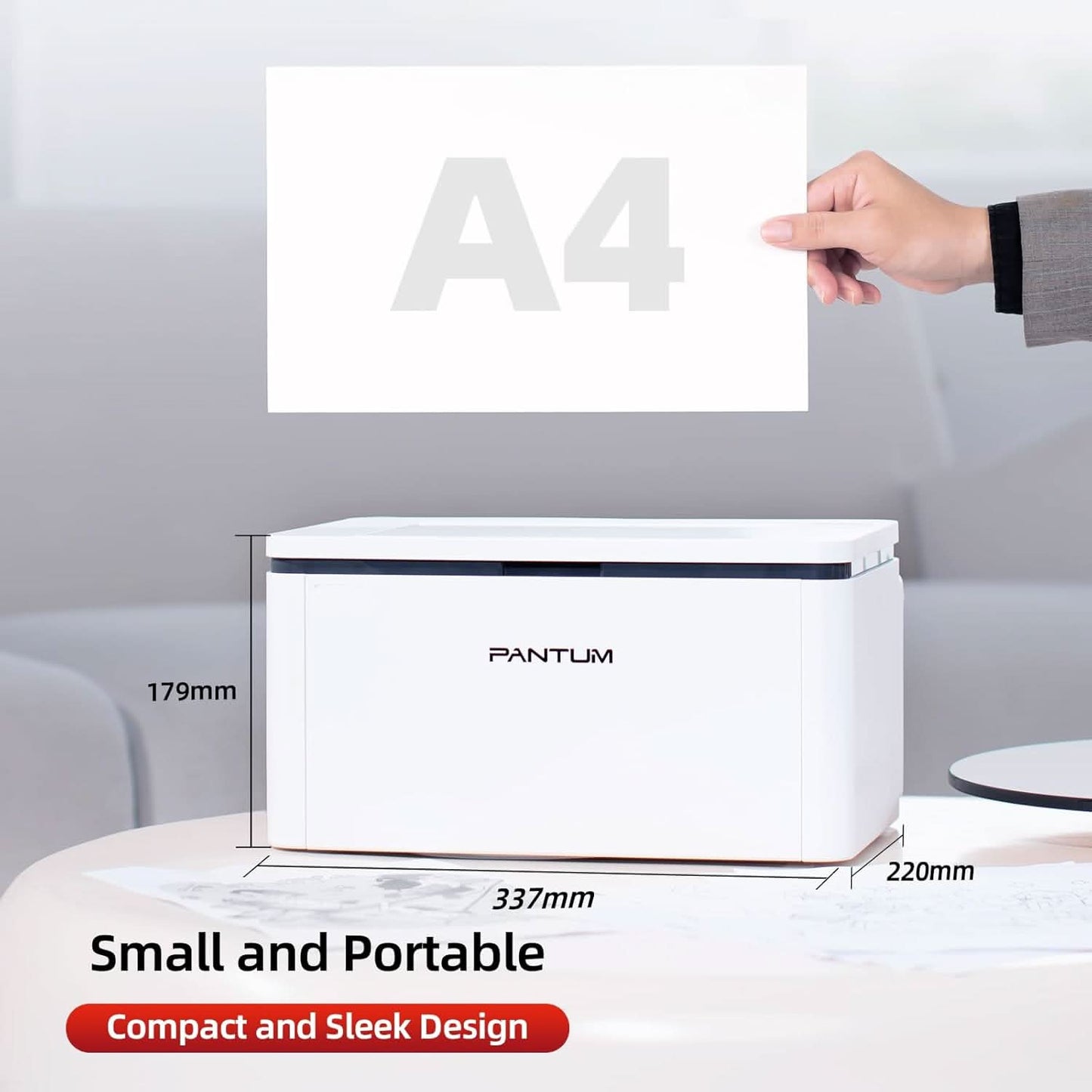 PANTUM BP2319W Laser Printer for Home and Office, Monochrome, Wireless, Single Function