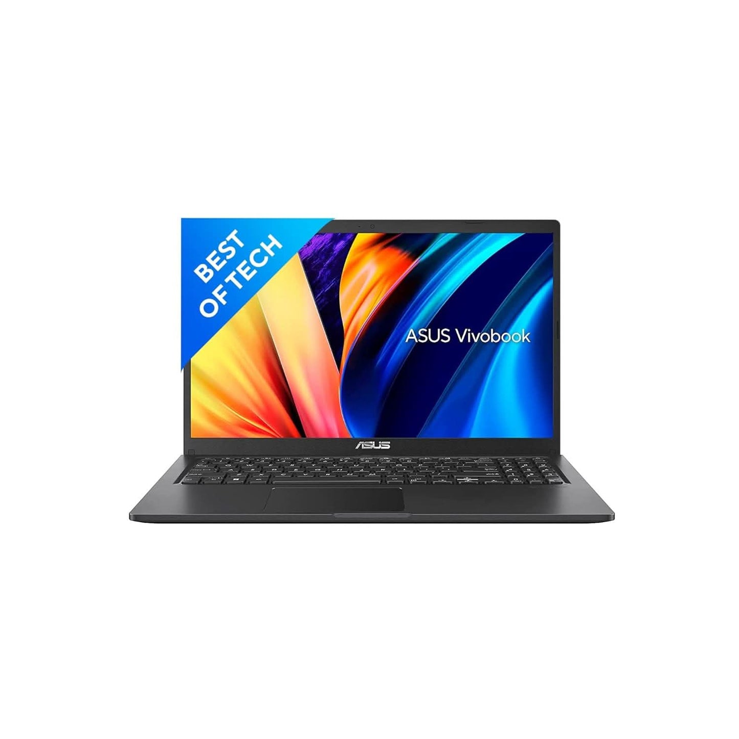 ASUS VIVOBOOK 15, INTEL CORE I3-1115G4 11TH GEN, 15.6 INCH (39.62 CM) FHD, THIN & LIGHT LAPTOP (8GB/512GB SSD/INTEGRATED GRAPHICS/WINDOWS 11/OFFICE 2021/BLACK/1.8 KG), X1500EA-EJ322WS
