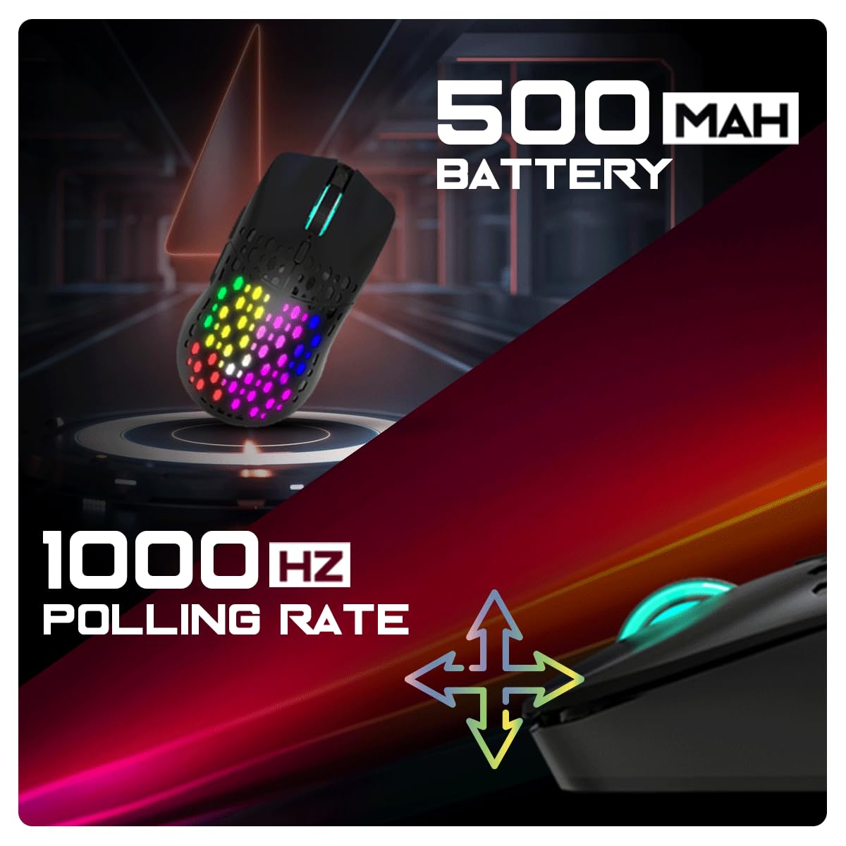 COSMIC BYTE SENTINEL RGB (BLACK) GAMING MOUSE RGB BLACK