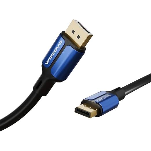 Wozoyo DisplayPort Cable 2.0 Compliant - 2Meter, Series 1