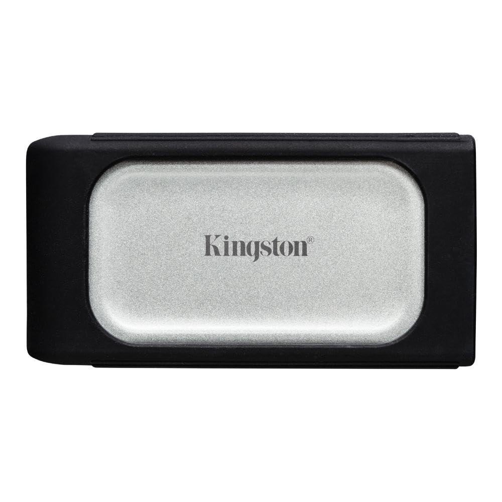 KINGSTON XS2000 4TB HIGH PERFORMANCE, READ/WRITE SPEEDS UP TO 2,000MB/S, POCKET-SIZED PORTABLE EXTERNAL SSD, SILVER, USB3.2_GEN_2_X_2 SXS2000/4000G