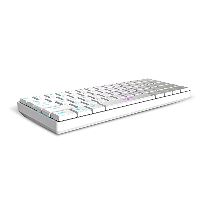 ANT ESPORTS MK1500 BT / WIRELESS RGB MEMBRANE GAMING KEYBOARD - WHITE (R-41211141) (ETA-SD-20220605510)