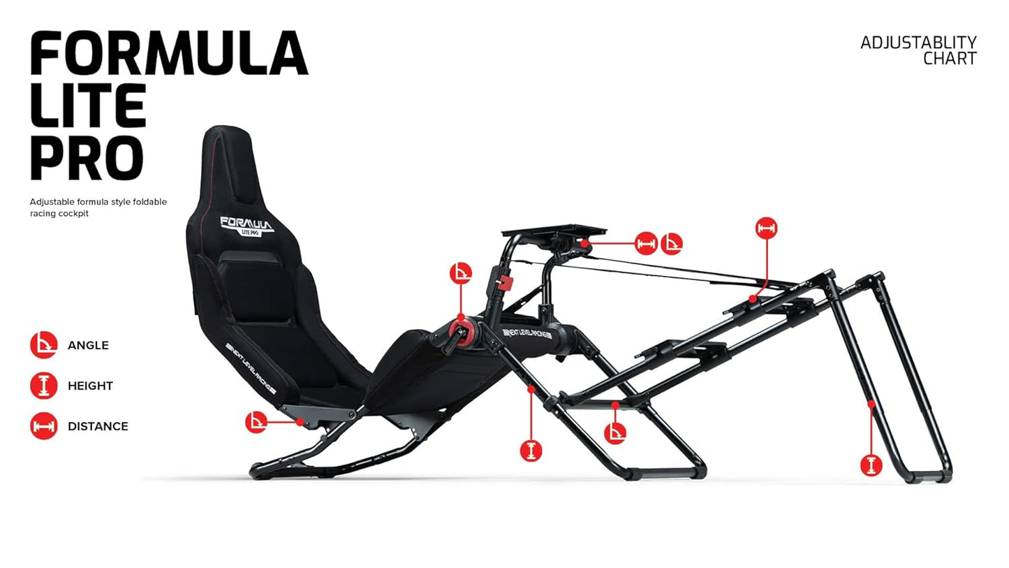 Next Level NLR Formula Lite Pro Foldable Cockpit - NLR-S038