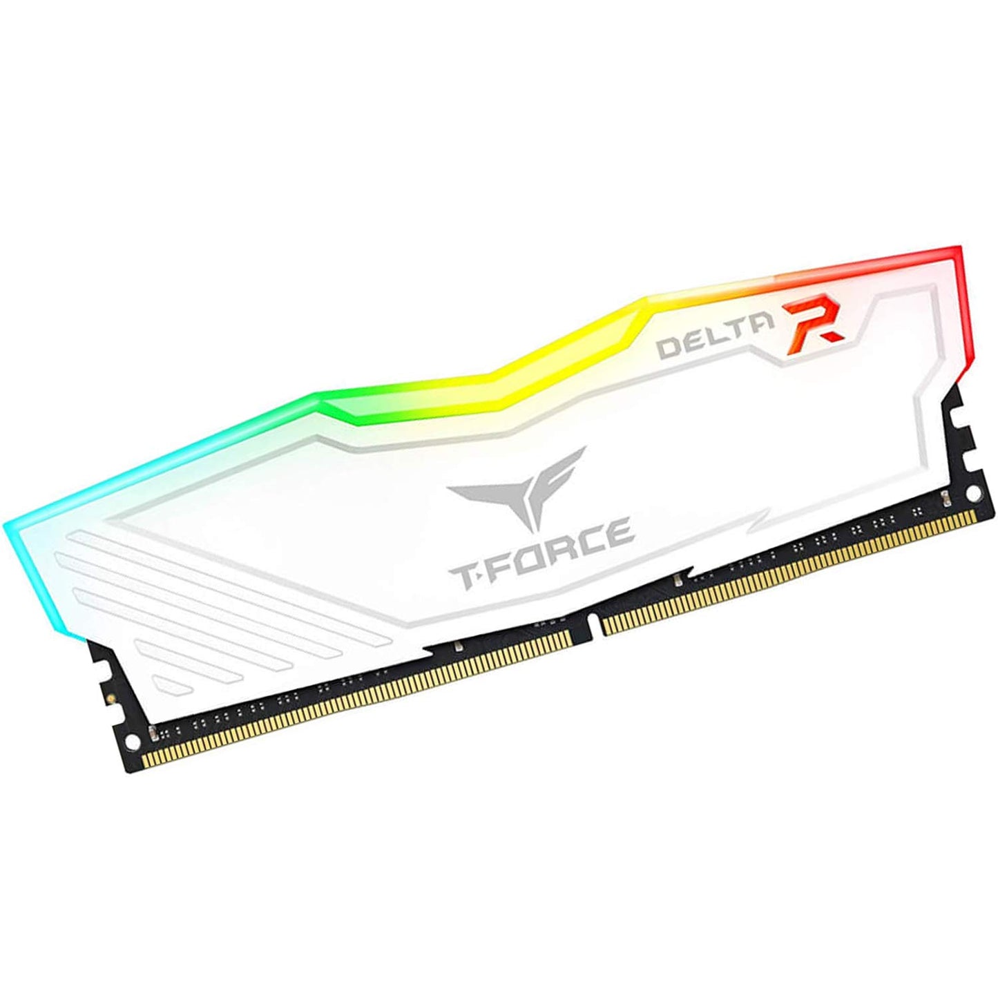 TEAMGROUP T-FORCE DELTA RGB 8GB (8GBX1) DDR4 3600MHZ WHITE DESKTOP RAM