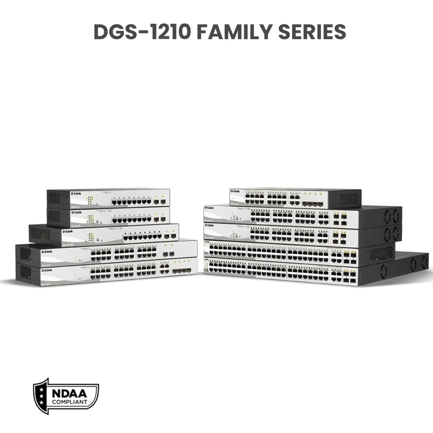 DLINK SYSTEMS 28-PORT GIGABIT WEB SMART SWITCH INCLUDING 4 GIGABIT SFP PORTS (DGS-1210-28)