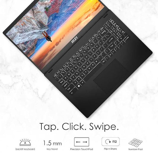 MSI MODERN 15 B12MO-1006IN LAPTOP (12TH GEN CORE I7/ 16GB/ 512GB SSD/ WIN11 HOME)