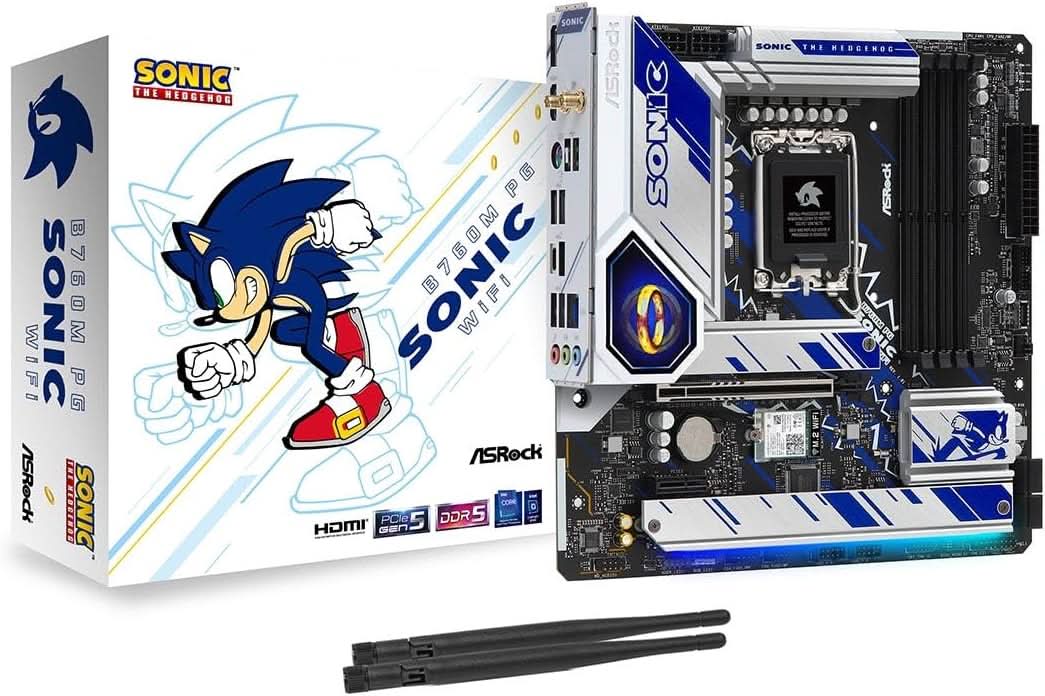 ASROCK B760M PG SONIC WIFI INTEL LGA 1700 MICRO ATX