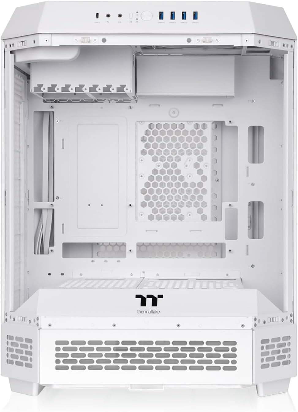 THERMALTAKE THE TOWER 600 SNOW WHITE ATX MICRO TOWER CABINET