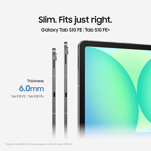 SAMSUNG GALAXY TAB S10FE PLUS 12GB RAM 256GB ROM WiFi and 5G