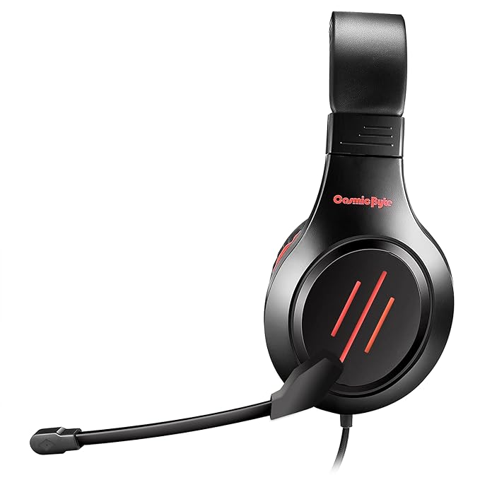 COSMIC BYTE BLAZAR RED GAMING HEADPHONE