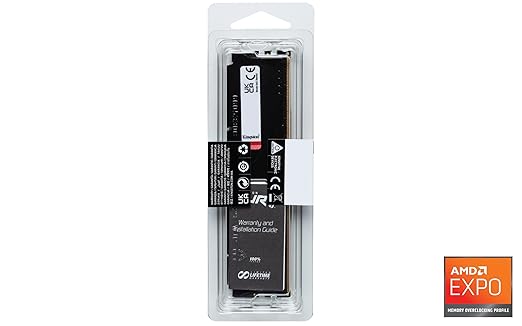 KINGSTON FURY BEAST 16GB DDR5 5200MHZ RAM KF552C36BBE-16