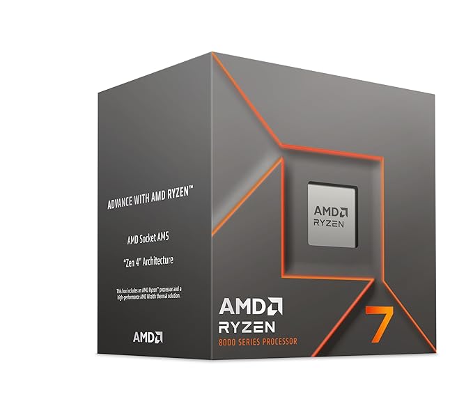 AMD RYZEN 7 8700F 8 CORES UPTO 5 GHZ AM5 PROCESSOR