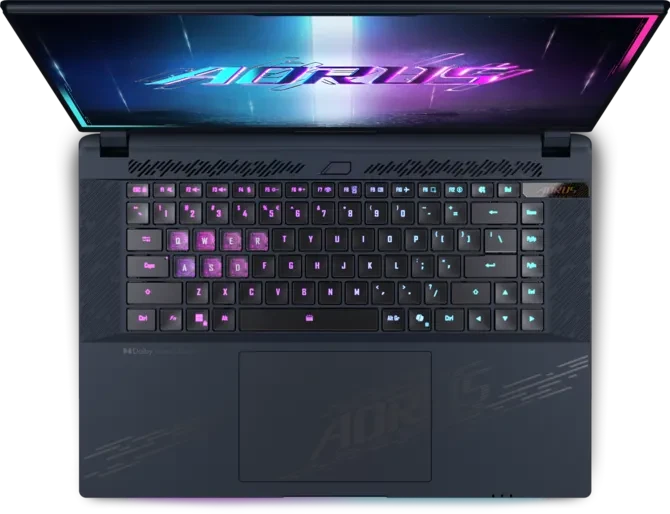Gigabyte MASTER 16 8XJJ4INE64SH Gaming Laptop, AMD Ryzen 9 8940HX, 32GB DDR5 RAM, 1TB SSD, 16 Inch WQXGA 240Hz OLED Display, GeForce RTX 5070 Ti 12GB, Windows 11