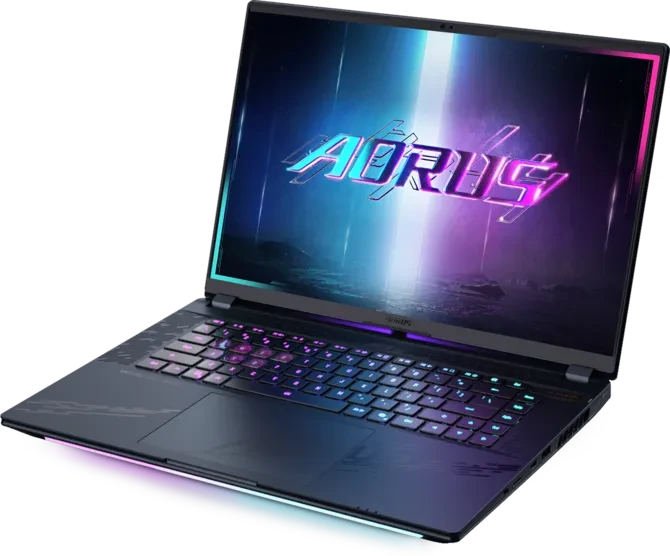 Gigabyte MASTER 16 8XJJ4INE64SH Gaming Laptop, AMD Ryzen 9 8940HX, 32GB DDR5 RAM, 1TB SSD, 16 Inch WQXGA 240Hz OLED Display, GeForce RTX 5070 Ti 12GB, Windows 11