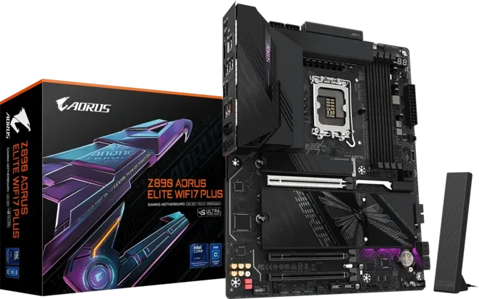 Gigabyte Z890 AORUS ELITE WIFI7 PLUS Motherboard.