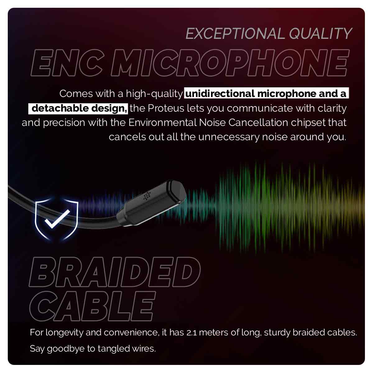 COSMIC BYTE PROTEUS RGB (BLACK) GAMING HEADPHONE