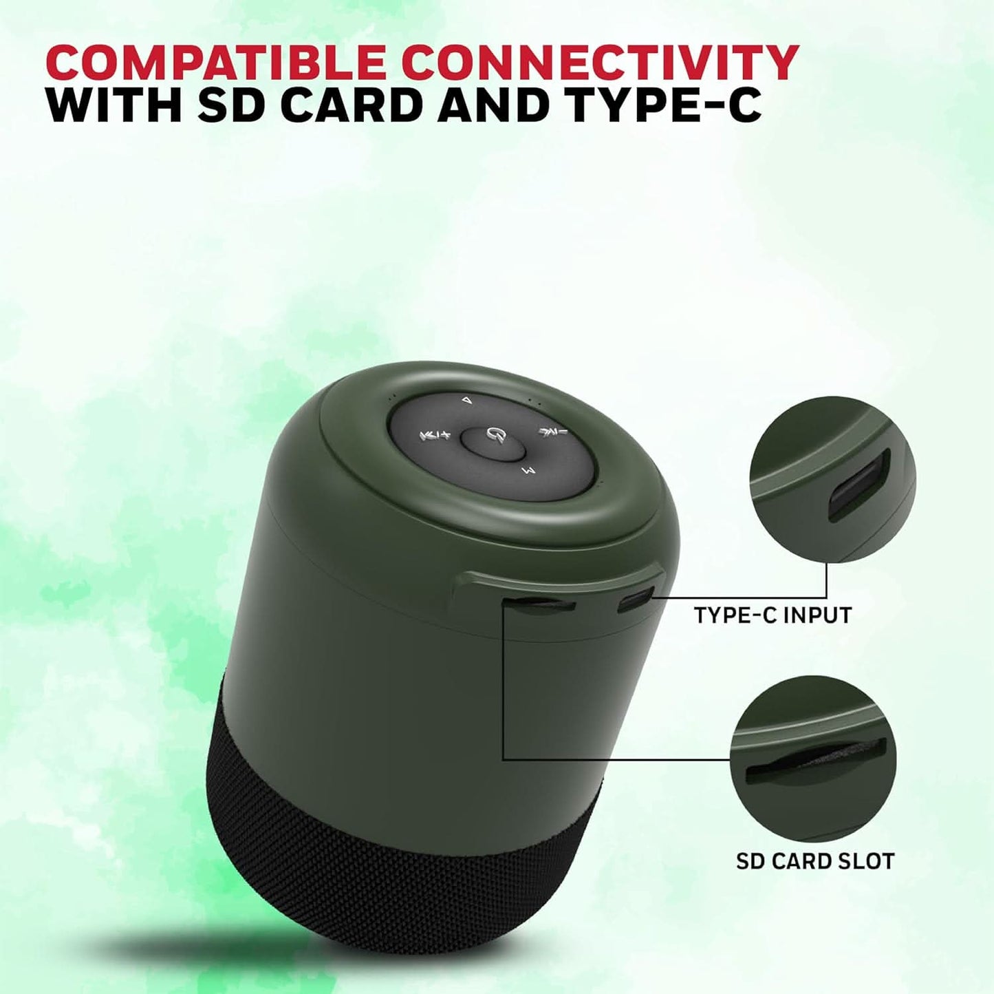 HONEYWELL MOXIE V200 WIRELESS BLUETOOTH V5.3 PORTABLE SPEAKER,OG