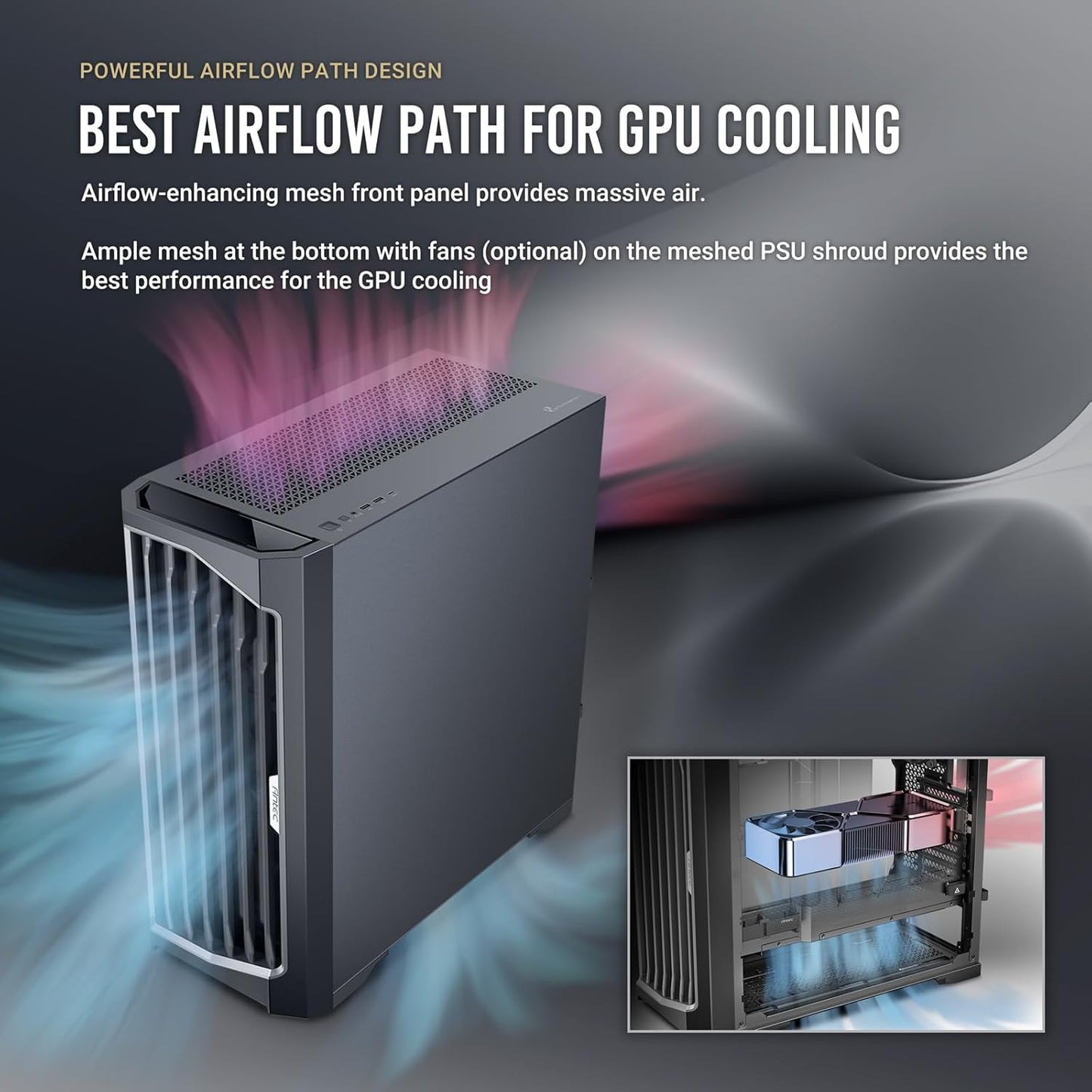 ANTEC PERFORMANCE 1 FT (E-ATX) FULL TOWER CABINET (BLACK)