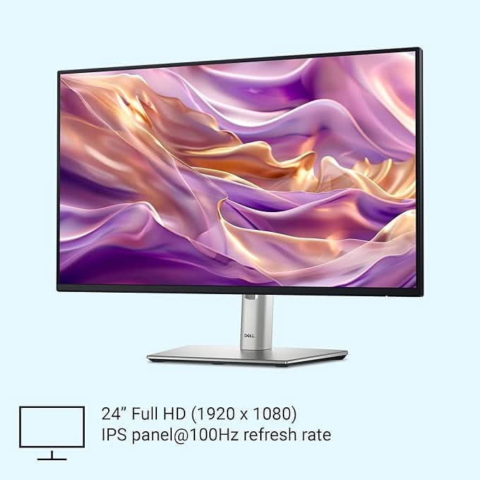 DELL-P2425HE-BLACK 24 INCH (60.45CM) FHD MONITOR