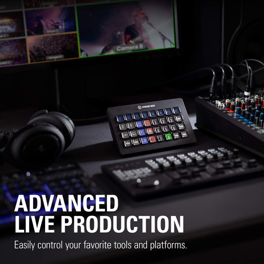 ELGATO STREAM DECK XL - ADVANCED STREAM CONTROL WITH 32 CUSTOMIZABLE LCD KEYS 10GAT9901