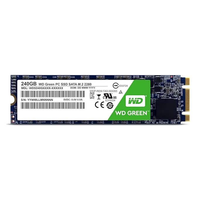 WESTERN DIGITAL 240GB M.2 INTERNAL SATA SSD