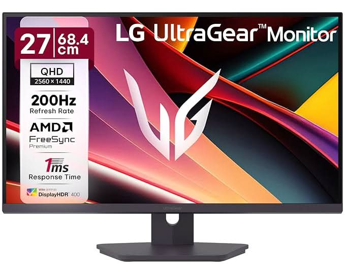 LG 27G610A 27 Inch Ultragear QHD IPS Gaming Monitor