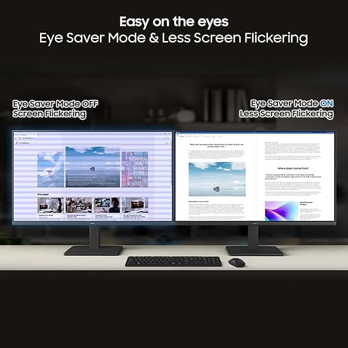 Samsung 24 Inch IPS Panel FHD uper Slim Borderless Design Flat Monitor