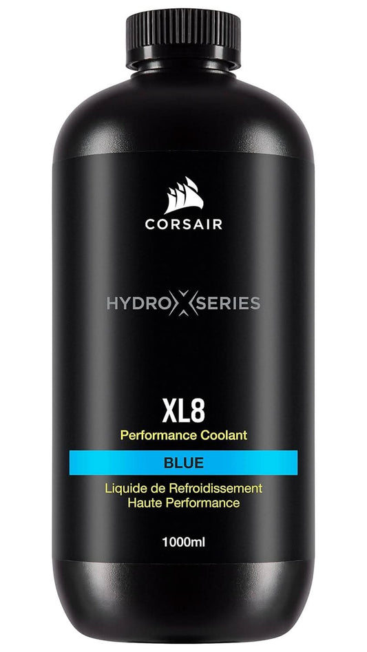 CORSAIR HYDRO X SERIES, XL8, PERFORMANCE COOLANT, 1L, TRANSLUCENT BLUE