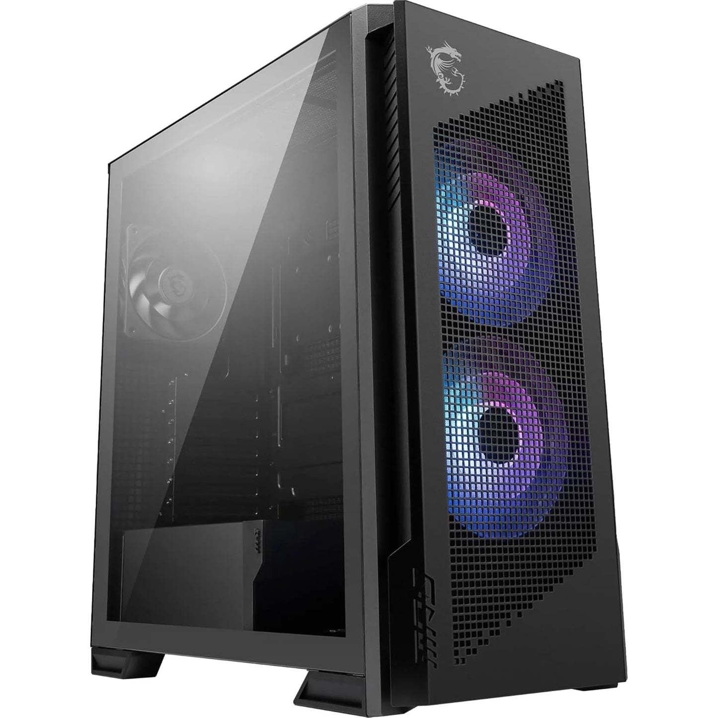 MSI MPG Velox 300R Airflow PZ Mid Tower Gaming PC Case - Black