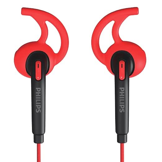 Philips In-Ear Sports Wired Earphones with Mic 1009RDHPWRD