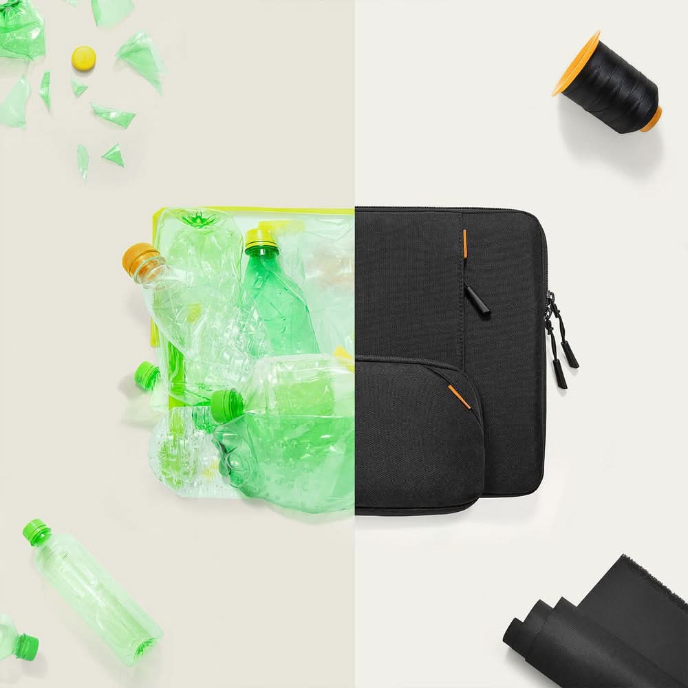 TOMTOC DEFENDER-A13 LAPTOP SLEEVE KIT 16 INCH-BLACK