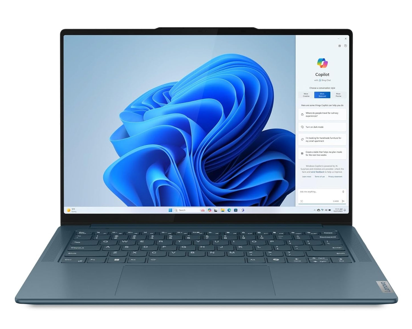 LENOVO YOGA PRO 7 INTEL EVO CORE ULTRA 7 155H BUILT-IN AI 14 INCH(35.5CM) 2.8K-OLED 400NITS 120HZ LAPTOP (16GB/1TB SSD/NVIDIA RTX 4050 6GB/FHD+IR CAMERA/WIN11/MSO 21/3MON GAMEPASS/GREY/1.5KG), 83E2005EIN