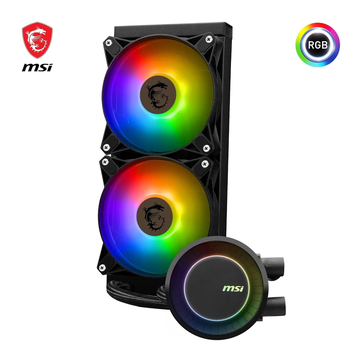MSI MAG CORELIQUID E240 AIO CPU LIQUID COOLER BLACK