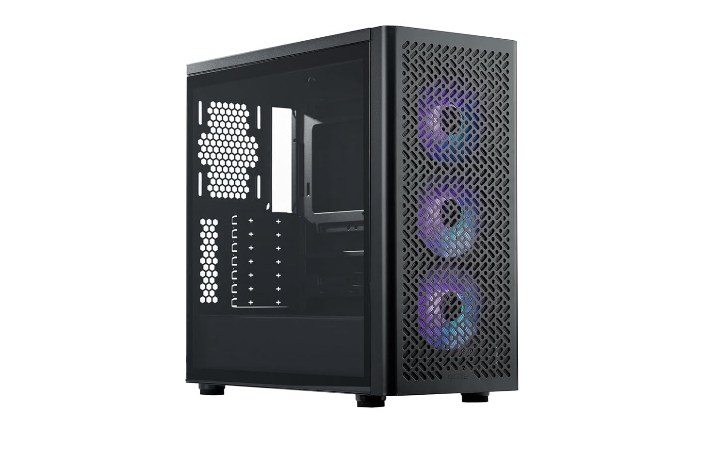 COOLER MASTER ELITE 502 COMPUTER CASE ARGB BLACK
