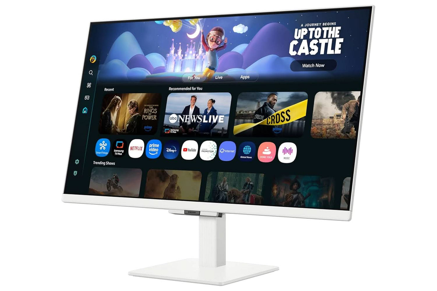 Samsung 27 Inch FHD M5 Smart Monitor with Smart TV Experience LS27FM501EWXXL