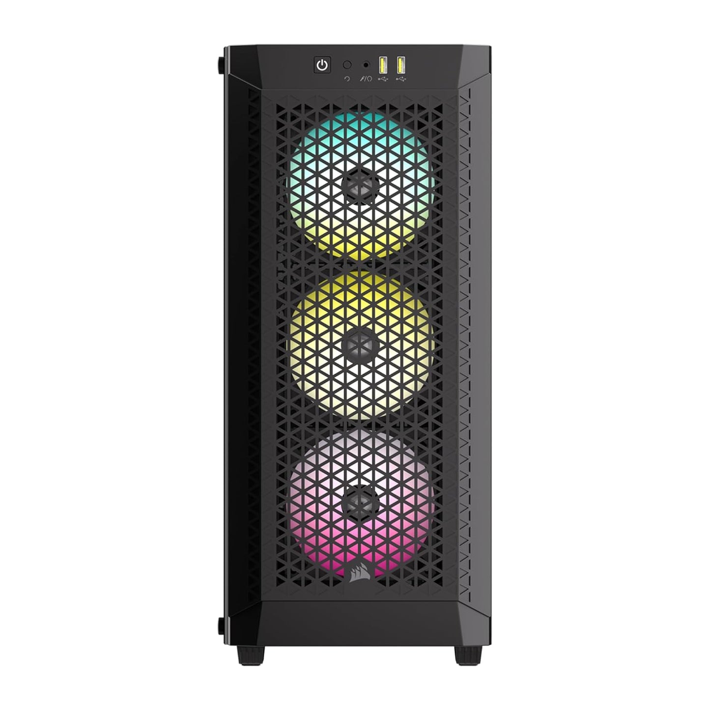 CORSAIR 480T AIRFLOW TEMPERED GLASS MID-TOWER CASE BLACK CC-9011271-WW