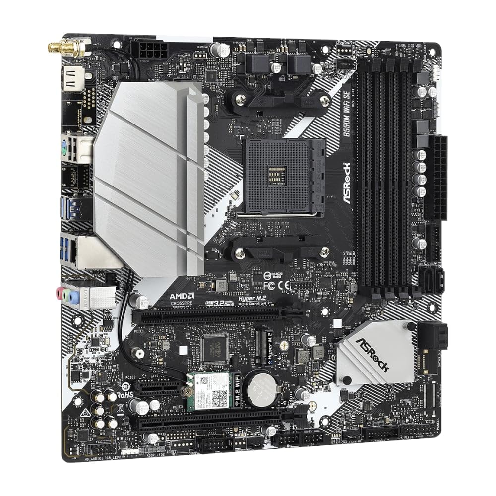 ASROCK B550M WIFI SE MOTHERBOARD