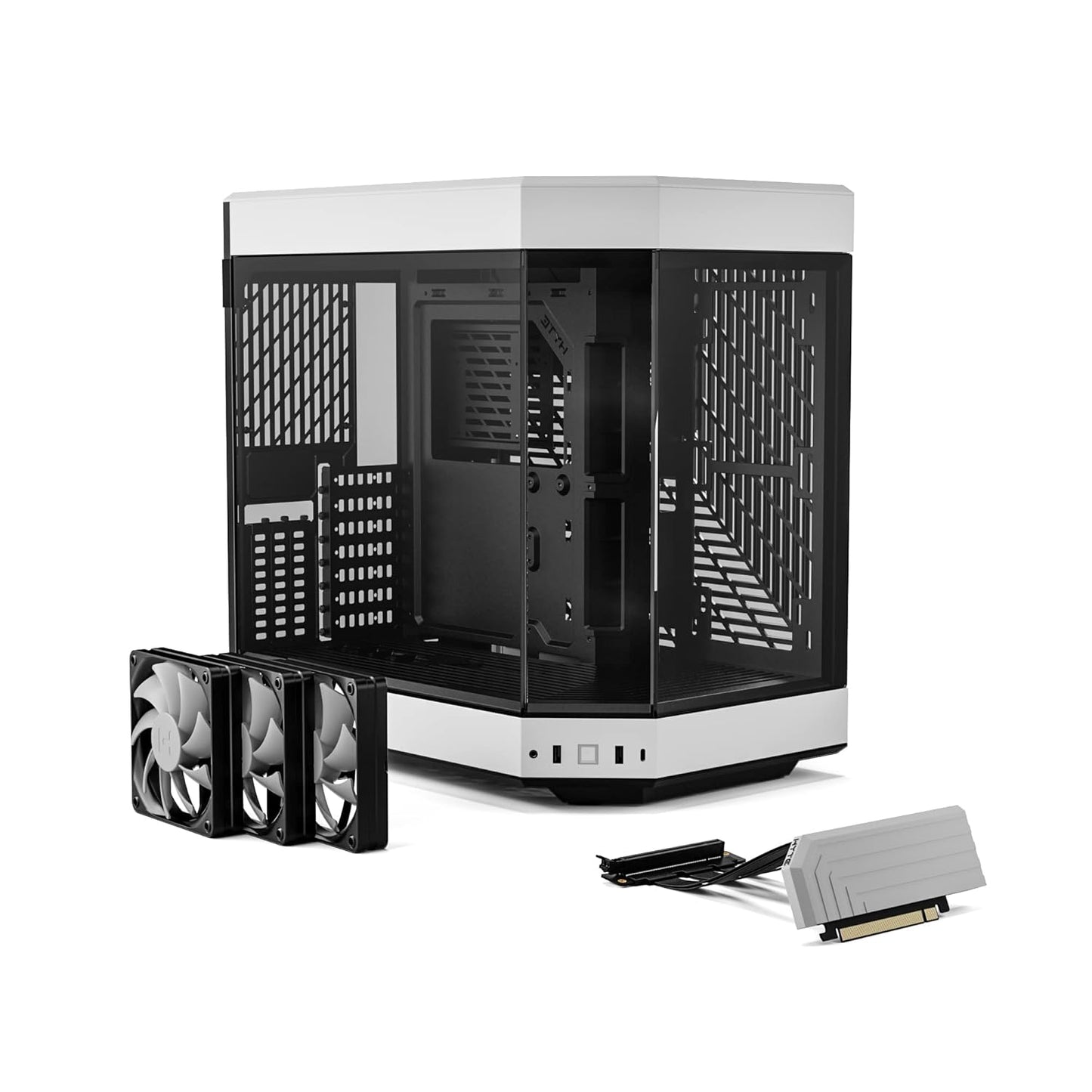 HYTE Y60 (ATX) MID TOWER CABINET (BLACK AND WHITE) CS-HYTE-Y60-BW