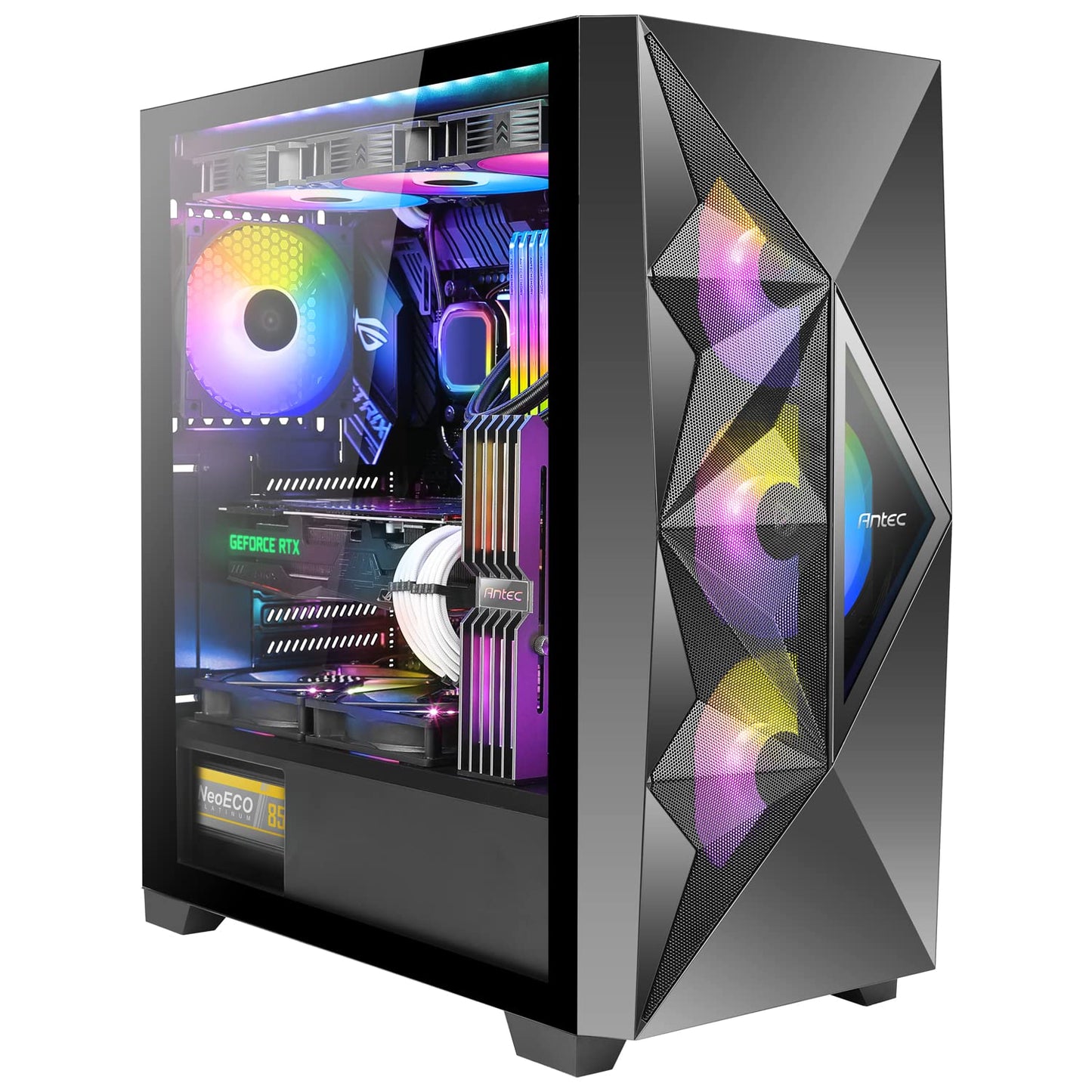 ANTEC DF800 FLUX ARGB (ATX) MID TOWER CABINET (BLACK)