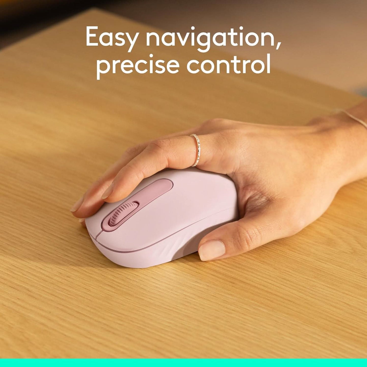 Logitech M196 Bluetooth Wireless Mouse Rose
