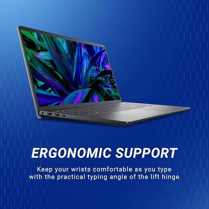 Dell 15 DC15250 Laptop, 13th Gen Intel Core i5-1334U, 8GB RAM, 512GB SSD, 15.6 Inch FHD Display, Windows 11, Microsoft Office 2024, Black