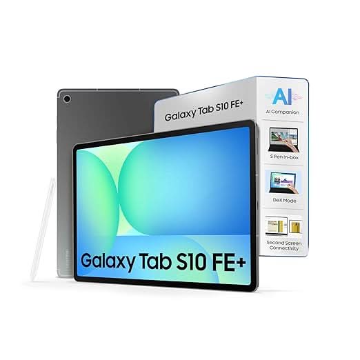 SAMSUNG GALAXY TAB S10FE PLUS 8GB RAM 128GB ROM WIFI and 5G