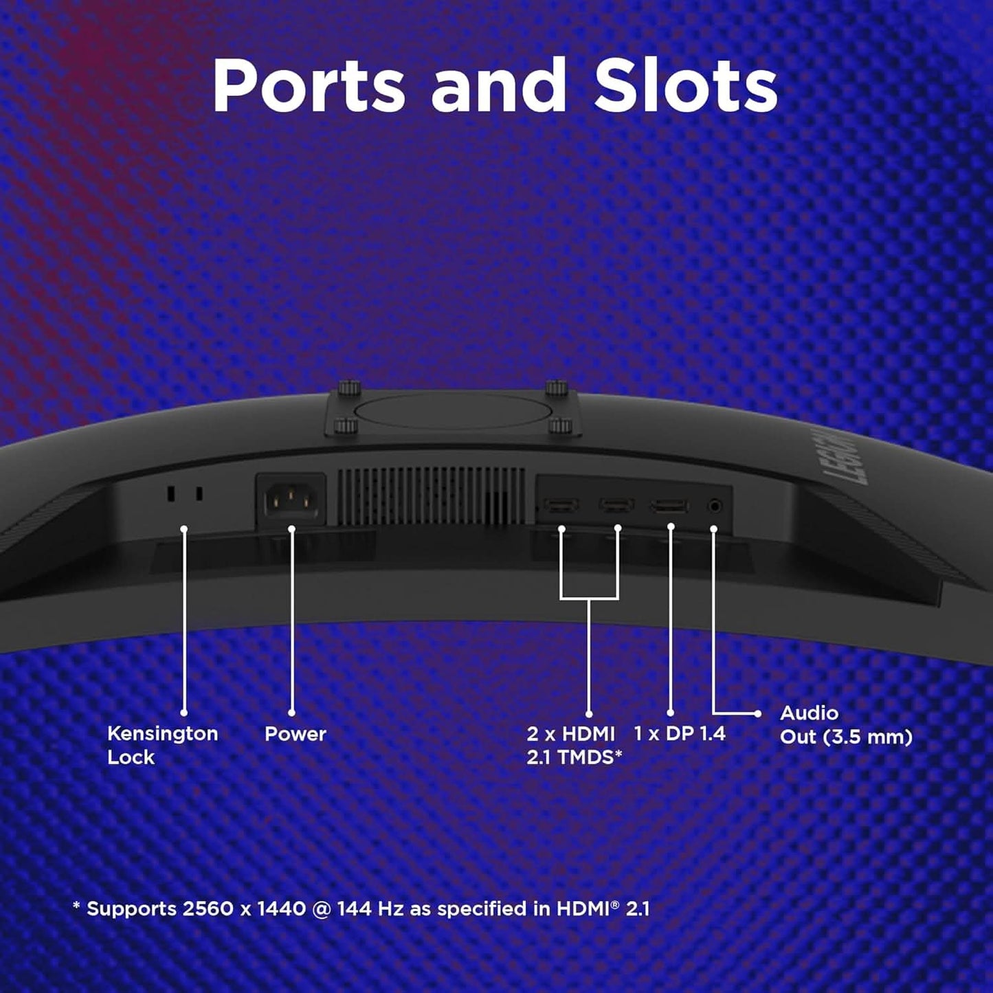 Lenovo Legion R27qc-30 27inch QHD 180Hz Curved Gaming Monitor