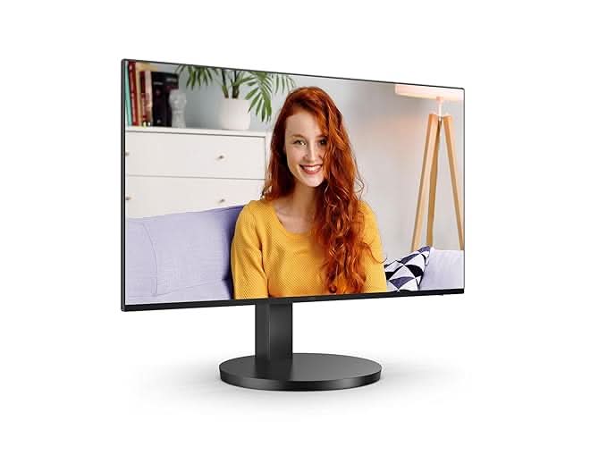 AOC 23.8 IPS Borderless, FHD 1920 x 1080, 100 Hz, 250 cd/m², 1MS, HDMI 1.4 x 1, USB-C ( DP Alt 65 W ) NTSC 89% / sRGB 102% / Adaptive Syc / Flicker Free / Low Blue Mode / Height Adjustable Stand.