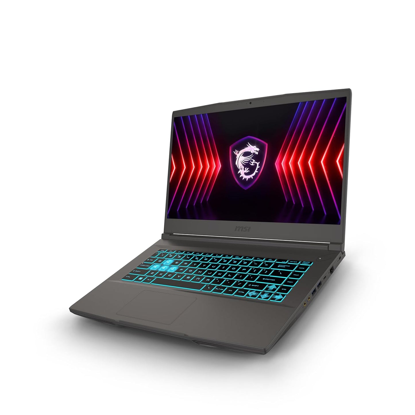 MSI THIN 15, INTEL 13TH GEN. I7-13620H, 40CM FHD 144HZ GAMING LAPTOP (16GB/512GB NVME SSD/WINDOWS 11 HOME/NVIDIA GEFORCE RTX 3050, GDDR6 4GB/COSMOS GRAY/1.86KG) B13UC-124IN