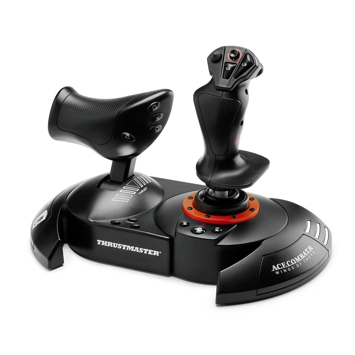 THRUSTMASTER T.FLIGHT HOTAS NEO-P ACE COMBAT 8 EDITION JOYSTICK AND THROTTLE QUADRANT FOR PC AND CONSOLE