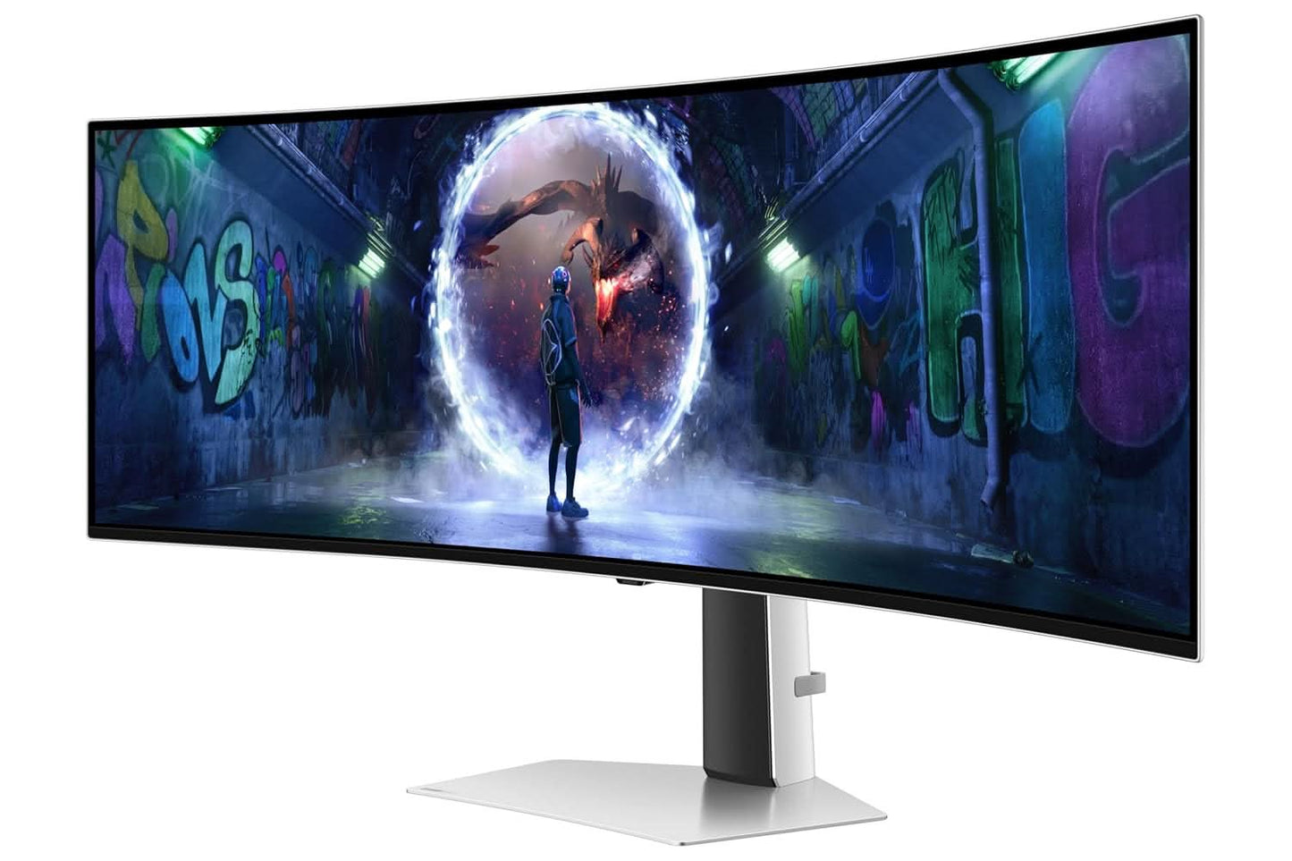 Samsung 49 Inch Odyssey OLED G9 Curved Gaming Monitor LS49DG930SWXXL