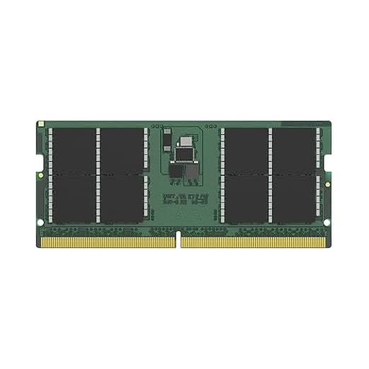 Kingston ValueRAM 32GB 5600MT/s DDR5 Non-ECC CL46 SODIMM 2Rx8 KVR56S46BD8-32 Laptop Memory